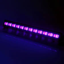 9 Led Adjustable Black Light 27w Led Uv Bar Purple Wall Washer Lights Efavormart