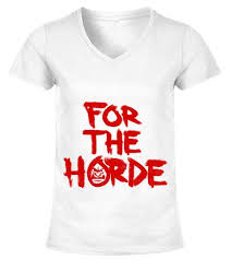 For The Horde Overwatch Heroes V Neck T Shirt Woman Shirts Tshirts Video Game T Shirts Womens Shirts For The Horde