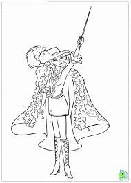 Free printable coloring pages barbie and the three musketeers. Barbie Three Musketeers Coloring Pages Coloring Home