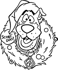 Cute Scooby Doo Coloring Pages Printable Christmas Coloring Pages Disney Coloring Pages Free Christmas Coloring Pages