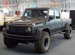 German Customizers Gwf Have Taken The New G500 And Converted It Into A Pick Up Truck The New Mercedes Benz G500 Pickup Truc Mercedes G Wagon Benz G Mercedes G