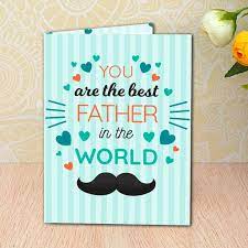 Send free father's day cards to all your friends, relatives and family members who are fathers. Ideas For Father S Day Card Greeting Card For Father Zestpics