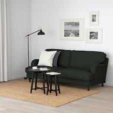 Stocksund Nolhaga Dark Green 3 Seat Sofa Shop Here Ikea In 2020 Stocksund Sofa Ikea Stocksund Ikea