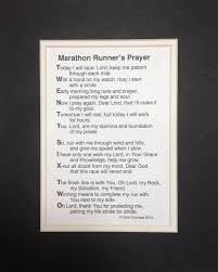 Marathon Runner S Prayer Runners Prayer Marathon Training Quotes Marathon