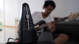 The goal is to get comfortable at the ground level and then bring yourself up to tempo when you're ready. Maximise Your Guitar Practice The Metronome