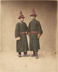 Check spelling or type a new query. Two Chinese Men In Matching Traditional Dress 1870 S By Raimund Von Stillfried Chinese Man Traditional Dresses Metropolitan Museum Of Art
