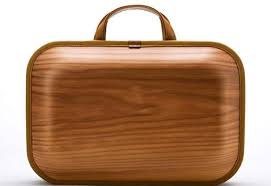 Monacca Wooden Briefcase Bag Style Moda Erkek Moda