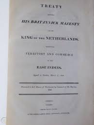 The treaty specifically refers to islands in the straights of singapore. this is the relevant article his netherland majesty withdraws the objections which have been made to the occupation of the island of singapore, by the subjects of his brita. 1824 Singapore Treaty Divided Malay Archipelago Between British And Dutch 1924490011