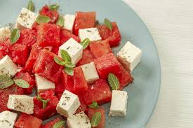 Michael Symon S Watermelon Feta Salad Recipe Watermelon And Feta Watermelon Feta Salad Watermelon Salad