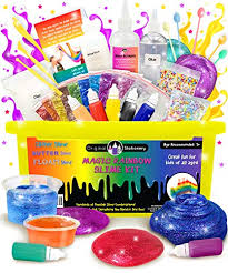 Continue the adventures of beatrix lebeau as she journeys to rainbow island, a mysterious land brimming with ancient technology, unknown natural resources, and an avalanche of. Original Stationery Magic Rainbow Slime Kit For Girls Boys With Add Ins Supplies For Alien Egg Slime Crystal Glitter Unicorn And More Fun Slime Kits For Kids Yellow 44pcs Pricepulse