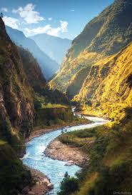 Amazing Mountain Valley In Nepal By Denys Bilytskyi On 500px Landscape Photos Landscape Mountain Valley