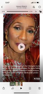 Condolences for families of deceased