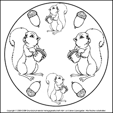 Kinder mandalas zum ausdrucken einzigartig die fabelhaften innen. Herbst Mandala Eichhornchen 2 Medienwerkstatt Wissen C 2006 2021 Medienwerkstatt