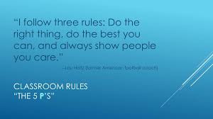 Ppt Classroom Rules The 5 P S Powerpoint Presentation Free Download Id 6854399