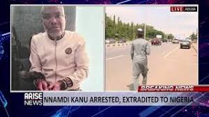 A05136827 first issued 17th october 2013 at festac, lagos. Nnamdi Kanu Arrested Extradited To Nigeria Newsday Youtube