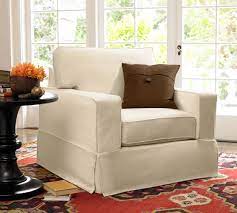 Boxed seats loose fit square arm sofa slipcover comfort works. Pb Comfort Square Arm Furniture Slipcovers Pottery Barn