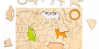 Maybe you would like to learn more about one of these? Kids Toy Laser Cut Jigsaw Puzzle Farm Animals Dxf Downloads Files For Laser Cutting And Cnc Router Artcam Dxf Vectric Aspire Vcarve Mdf Crafts Woodworking