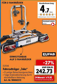 Eufab Fahrradtrager Jake Angebot Bei Lidl