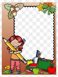 En esta sección les traemos un marco para hojas escolares para niños que cursan la escuela o simplemente les gusten los marcos o bordes para decorar sus cuadernos infantiles. Clipart Bordure Png Download 2719192 Pinclipart