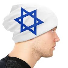 Gorros con la bandera de Israel de la estrella de David, gorros Unisex,  gorro de punto cálido para invierno, gorros Unisex para exteriores del  orgullo israelí comprar a buen precio — entrega