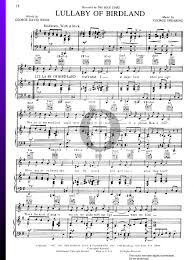 Find lullaby tracks, artists, and albums. Lullaby Of Birdland Sheet Music Piano Voice Guitar Pdf Download Streaming Oktav