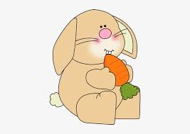 Carrot greens are packed with good nutrients and are high in fiber which makes them great bunny food. Png Image Rabbit Eating A Carrot Clip Art Png Image Transparent Png Free Download On Seekpng