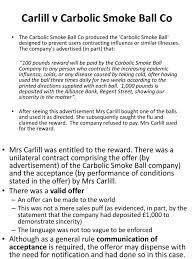 This is carlill v carbolic smoke ball co 1893 by access law online on vimeo, the home for high quality videos and the people who love them. Carlill V Carbolic Smoke Ball Co