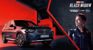 Black widow premiered on june 29, 2021, at various red carpet fan events in london, los angeles, melbourne, and new york city. Natasha Romanoff Drives A Bmw X3 On Marvel S Latest Film Black Widow Carscoops