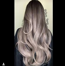 Grayish Blonde Balayage Hair Ombre Hair Hair