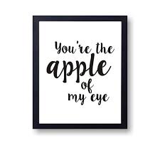 'obstacles are what you see when you take your eye off the goal.' giving up is not my style. You Are The Apple Of My Eye Instant Download Inspirational Quote Motivational Quote Home Decor Nursery Print Wall Artwork Home Quotes And Sayings Inspirational Quotes Quote Posters