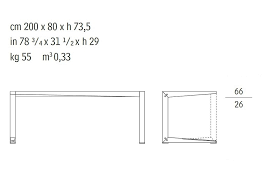 Computertisch, höhe 75 cm, breite 170 cm, tiefe 80 cm, spanplatte, mit schubladen. Zeno Schreibtisch Mit Schubladen Giorgetti Milia Shop