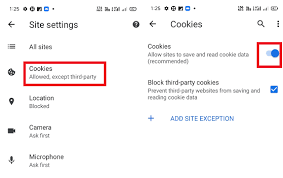 Free download step 2 open the cleaner and select privacy option. How To Enable Cookies On Android Javatpoint