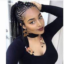 Pin By Jonique Brooks On Hair Beauty Hair Styles Natural Hair Styles Cool Braid Hairstyles