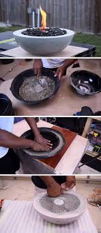 Make Your Own Diy Outdoor Concrete Fire Bowl Feuerschale Garten Beton Und Feuerschalen Garten