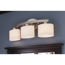 See more of lowe's home improvement on facebook. Allen Roth Merington 3 Light Nickel Transitional Vanity Light Bar Lowes Com Light Fixtures Bathroom Vanity Bathroom Lighting Design Vanity Light Bar