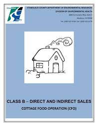 Stanislaus county department of environmental resources a partnership in agritourism and. Cottage Food Operation Cfo Stanislaus County