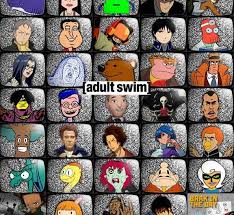 Series that have been broadcast on the adult swim channel (some of these appeared on the channel but arent actually made by as people.) The Non Stop Rise Of Adult Swim The Interrobang