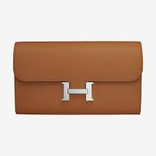 Portefeuille Long En Veau Epsom Fermoir Argente Palladie A L Interieur Un Porte Monnaie Central Avecfermeture A Glissi Porte Monnaie Portefeuille Sac A Main