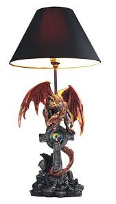 Eva Dragon 24 5 Table Lamp Lamp Table Lamp Red Table Lamp