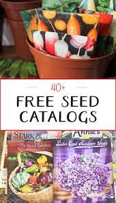 40 Free Seed Catalogs Off Grid World