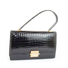 Sac Charles Jourdan 1950 60 Sac Charles Jourdan Croco