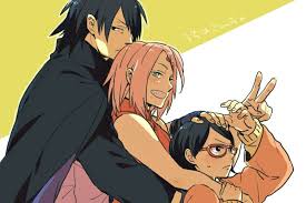 Uchiha Clan 1799064 Sasusaku Sasuke Sakura Sarada Naruto