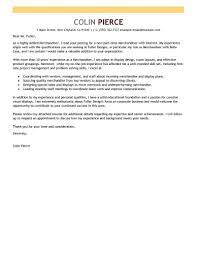 Sep 20, 2020 · use proper cover letter format. Part Time Merchandise Rep Cover Letter Examples Livecareer