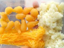 Satu kuih tradisi di kelantan yang sering menjadi pilihan orang kampung untuk bersarapan pagi. Tahi Itik Jala Emas Dan Buah Tanjung Tetap Laris Walaupun Pkp