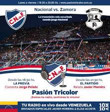 Resultados de hoy, en directo. Hoy Juega Nacional Pasion Tricolor