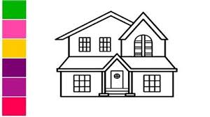 Click the simple house coloring pages to view printable version or color it online (compatible with ipad and android tablets). 25 House Drawing House Drawing For Kids House Drawing Simple House Drawing
