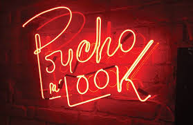 Psycho N Look On Behance Neon Signs Watercolor Design Graphic Design Studios