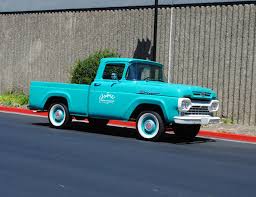 Image result for Sky Mist Blue 1960 Ford Truck