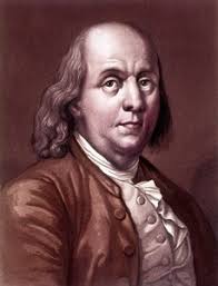 Benjamin Franklin, amerikanischer Staatsmann, Drucker und Wissenschaftler