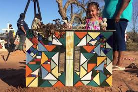Upcoming events, historical information, business and service listings for the town of wilcannia nsw australia. Mosaic Headstone Wilcannia Cemetery Abc News Australian Broadcasting Corporation